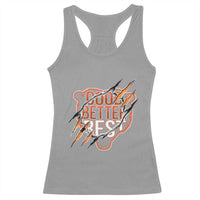 Good Better Best Graphic Racerback Tank Top Motivational Football Fans - Wonder Print Shop