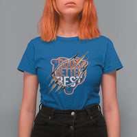 Good Better Best Graphic T Shirt For Women Motivational Football Fans - Wonder Print Shop