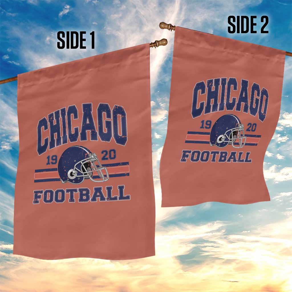 Chicago Football Lover Garden Flag Windy City Pride Sports Fan - Wonder Print Shop