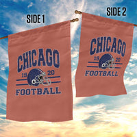 Chicago Football Lover Garden Flag Windy City Pride Sports Fan - Wonder Print Shop