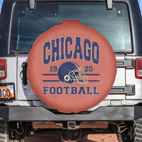 Chicago Football Lover Spare Tire Cover Windy City Pride Sports Fan - Wonder Print Shop