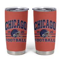 Chicago Football Lover Tumbler Cup Windy City Pride Sports Fan - Wonder Print Shop