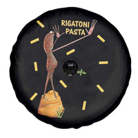 Funny Rigatoni Pasta Marcus The Worm Spare Tire Cover Dramatic Pasta Lover Foodie Meme - Wonder Print Shop