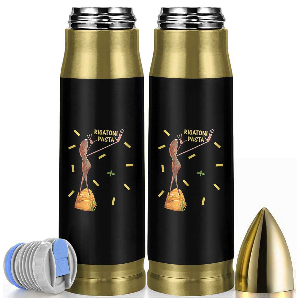 Funny Rigatoni Pasta Marcus The Worm Bullet Tumbler Dramatic Pasta Lover Foodie Meme - Wonder Print Shop