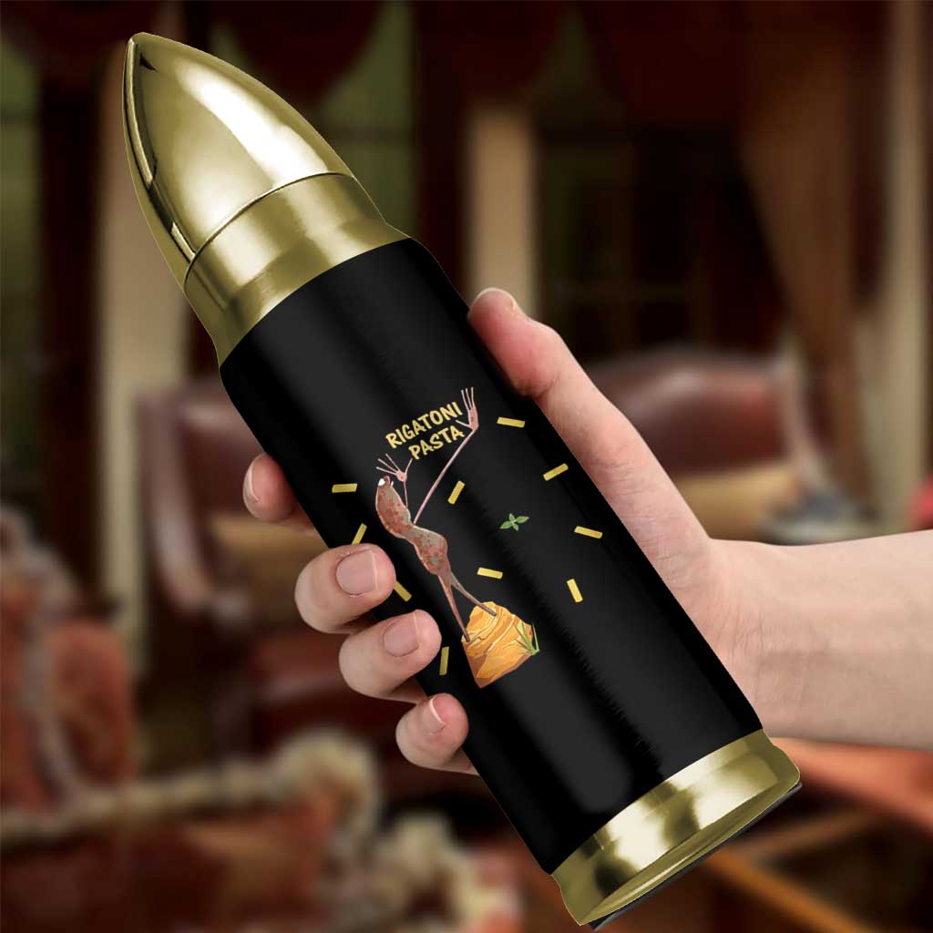 Funny Rigatoni Pasta Marcus The Worm Bullet Tumbler Dramatic Pasta Lover Foodie Meme - Wonder Print Shop