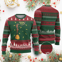 Funny Rigatoni Pasta Marcus The Worm Ugly Christmas Sweater Dramatic Pasta Lover Foodie Meme - Wonder Print Shop