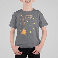 Funny Rigatoni Pasta Marcus The Worm T Shirt For Kid Dramatic Pasta Lover Foodie Meme - Wonder Print Shop