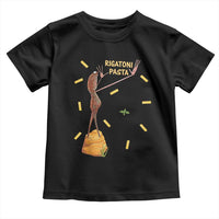 Funny Rigatoni Pasta Marcus The Worm Toddler T Shirt Dramatic Pasta Lover Foodie Meme - Wonder Print Shop