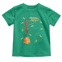 Funny Rigatoni Pasta Marcus The Worm Toddler T Shirt Dramatic Pasta Lover Foodie Meme - Wonder Print Shop
