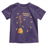 Funny Rigatoni Pasta Marcus The Worm Toddler T Shirt Dramatic Pasta Lover Foodie Meme - Wonder Print Shop