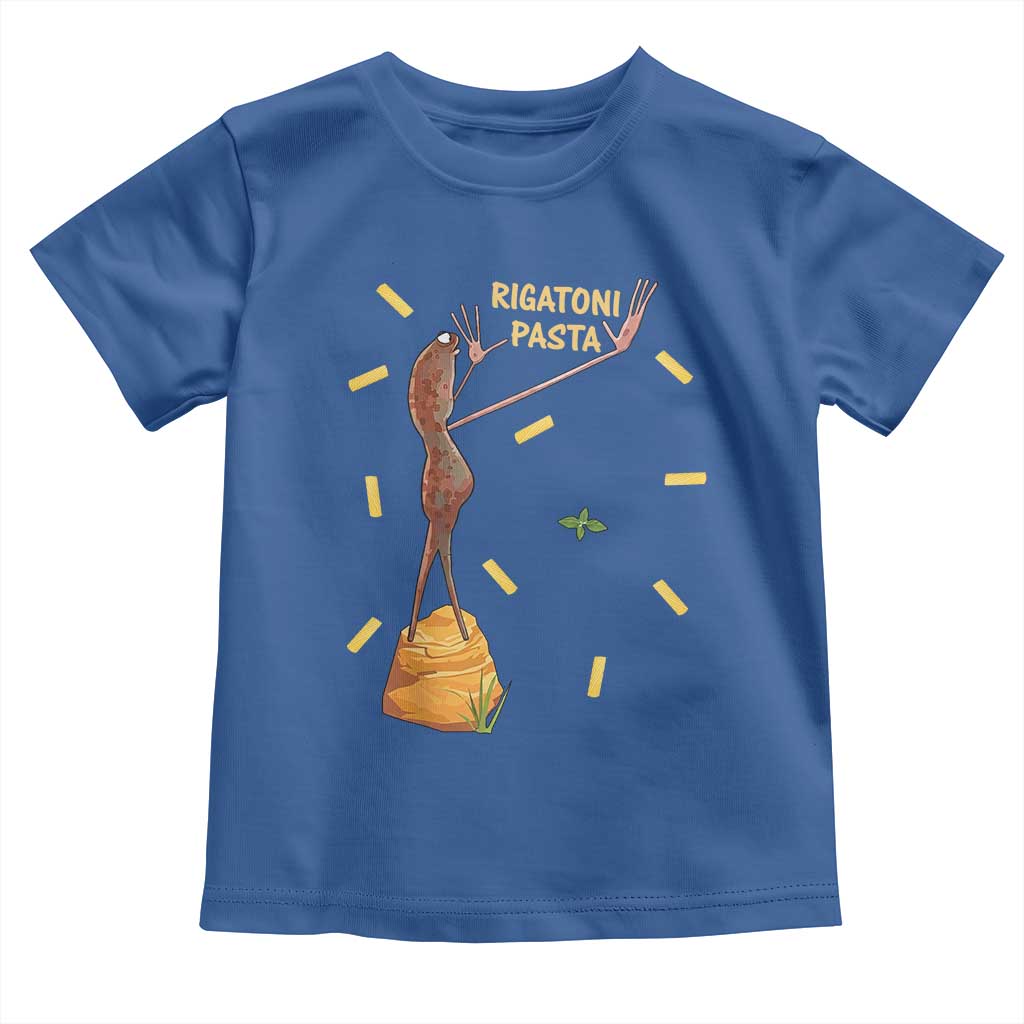 Funny Rigatoni Pasta Marcus The Worm Toddler T Shirt Dramatic Pasta Lover Foodie Meme - Wonder Print Shop