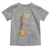Funny Rigatoni Pasta Marcus The Worm Toddler T Shirt Dramatic Pasta Lover Foodie Meme - Wonder Print Shop