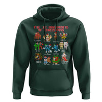 The 12 Brainrots of Christmas Hoodie Funny Cursed Meme Holiday Gag Gift - Wonder Print Shop