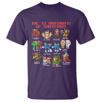 The 12 Brainrots of Christmas T Shirt Funny Cursed Meme Holiday Gag Gift - Wonder Print Shop