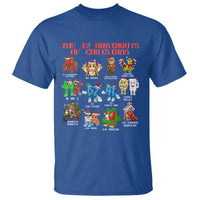 The 12 Brainrots of Christmas T Shirt Funny Cursed Meme Holiday Gag Gift - Wonder Print Shop