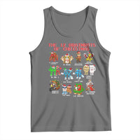 The 12 Brainrots of Christmas Tank Top Funny Cursed Meme Holiday Gag Gift - Wonder Print Shop