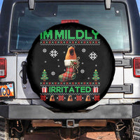 Mildly Irritated Marcus the Worm Meme Spare Tire Cover Funny Christmas Stocking Weirdcore - Wonder Print Shop