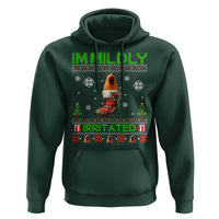 Mildly Irritated Marcus the Worm Meme Hoodie Funny Christmas Stocking Weirdcore - Wonder Print Shop