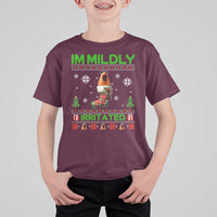 Mildly Irritated Marcus the Worm Meme T Shirt For Kid Funny Christmas Stocking Weirdcore - Wonder Print Shop