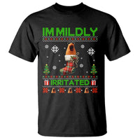 Mildly Irritated Marcus the Worm Meme T Shirt Funny Christmas Stocking Weirdcore - Wonder Print Shop