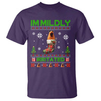 Mildly Irritated Marcus the Worm Meme T Shirt Funny Christmas Stocking Weirdcore - Wonder Print Shop