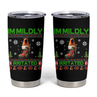 Mildly Irritated Marcus the Worm Meme Tumbler Cup Funny Christmas Stocking Weirdcore - Wonder Print Shop