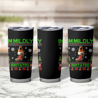 Mildly Irritated Marcus the Worm Meme Tumbler Cup Funny Christmas Stocking Weirdcore - Wonder Print Shop