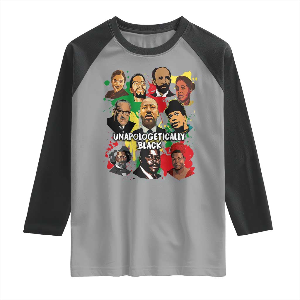 Civil Rights Leaders Raglan Shirt Unapologetically Dope Black Inspiration