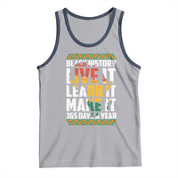 Black History Month Tank Top Live It Learn It Make It 365 Days A Year Kente