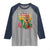 Black History Month Raglan Shirt Freedom Is Never Given It Is Won Equal Rights Raised Fist