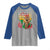 Black History Month Raglan Shirt Freedom Is Never Given It Is Won Equal Rights Raised Fist