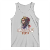 Black Locs Girl Tank Top Unapologetically Locd Hair Melanin Queen