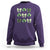 St Patricks Day Coquette Bow Sweatshirt Lucky Shamrock Aesthetic