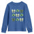 St Patricks Day Coquette Bow Youth Sweatshirt Lucky Shamrock Aesthetic