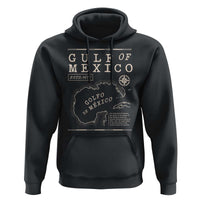 Gulf of Mexico Hoodie Golfo De Mexico Historic Map 1672 TS02