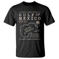 Gulf of Mexico T Shirt Golfo De Mexico Historic Map 1672 TS02