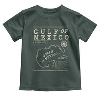 Gulf of Mexico Toddler T Shirt Golfo De Mexico Historic Map 1672
