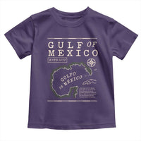 Gulf of Mexico Toddler T Shirt Golfo De Mexico Historic Map 1672