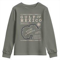 Gulf of Mexico Youth Sweatshirt Golfo De Mexico Historic Map 1672