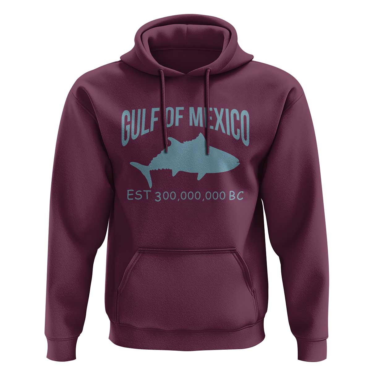 Gulf of Mexico Hoodie Est 300,000,000 BC Funny Tuna