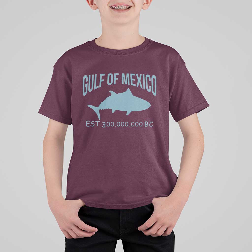 Gulf of Mexico T Shirt For Kid Est 300,000,000 BC Funny Tuna