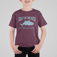 Gulf of Mexico T Shirt For Kid Est 300,000,000 BC Funny Tuna