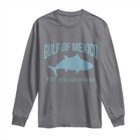 Gulf of Mexico Long Sleeve Shirt Est 300,000,000 BC Funny Tuna