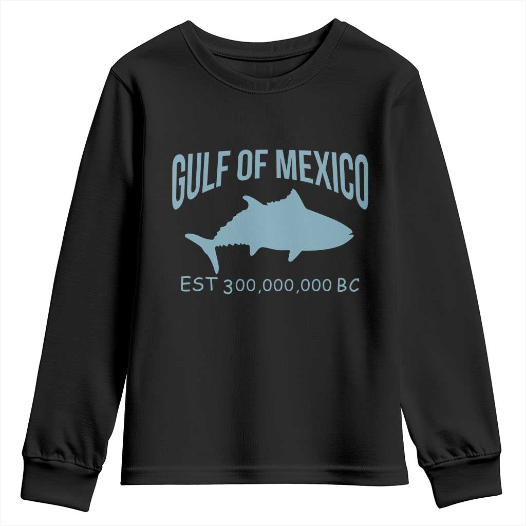 Gulf of Mexico Youth Sweatshirt Est 300,000,000 BC Funny Tuna