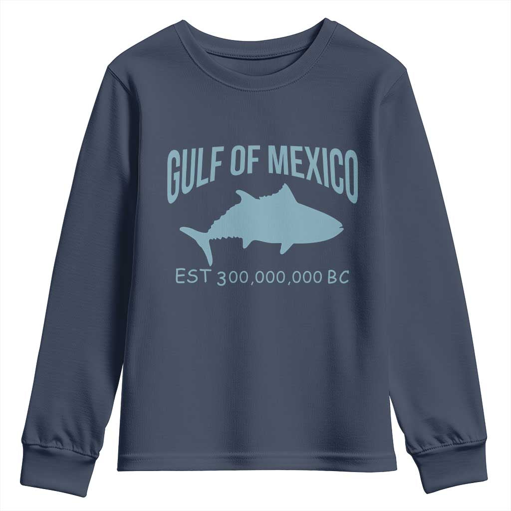Gulf of Mexico Youth Sweatshirt Est 300,000,000 BC Funny Tuna