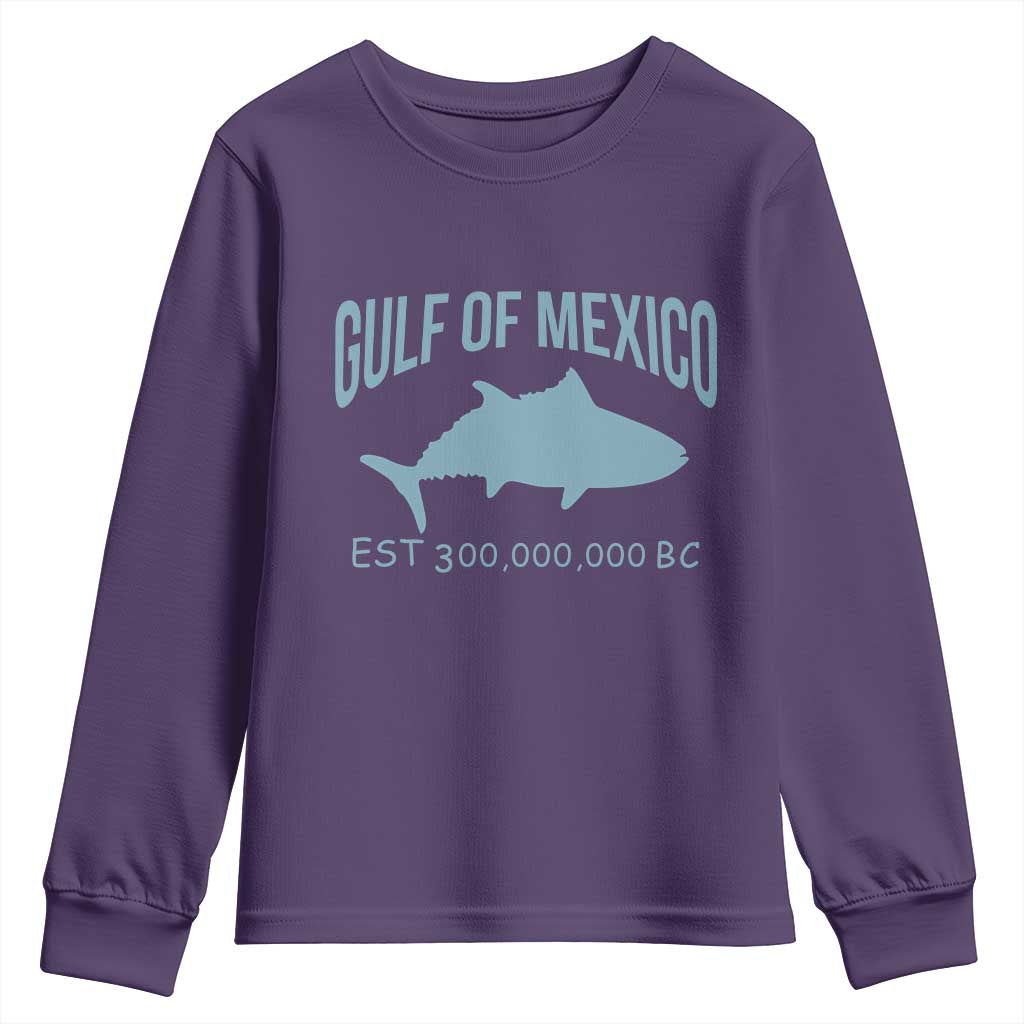 Gulf of Mexico Youth Sweatshirt Est 300,000,000 BC Funny Tuna