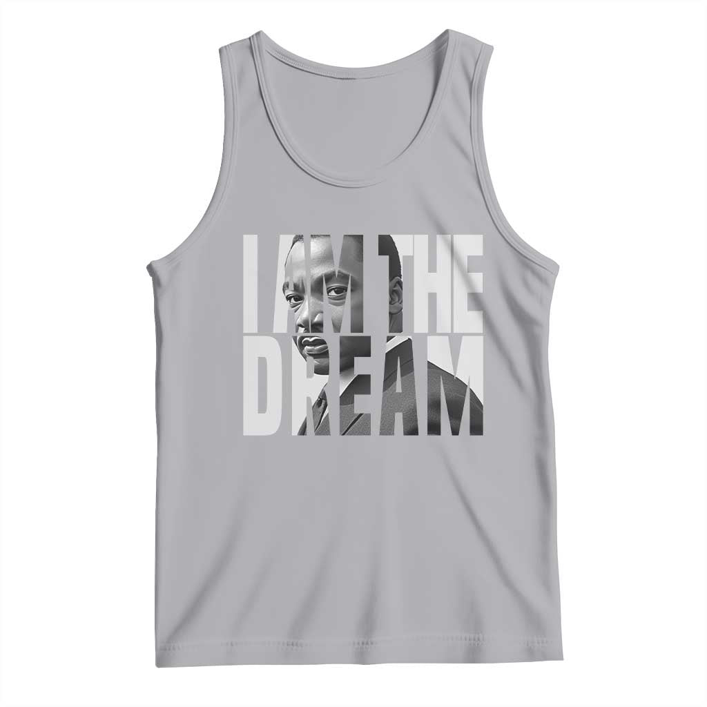 Martin Luther King MLK Day Tank Top I Am The Dream Black King Power Black History Month