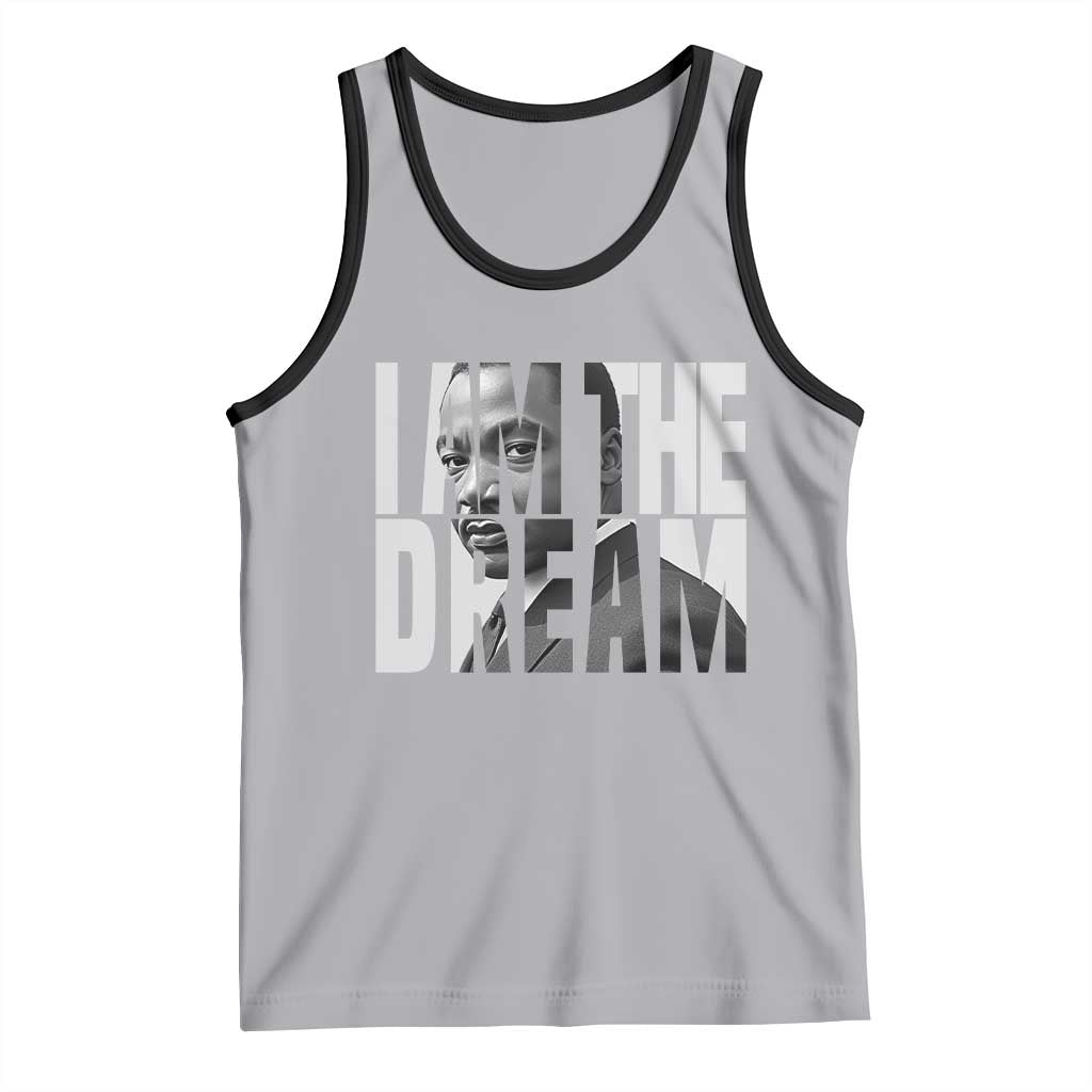 Martin Luther King MLK Day Tank Top I Am The Dream Black King Power Black History Month