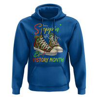 Stepping Into Black History Month Hoodie Sneakers