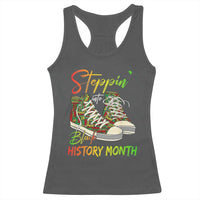 Stepping Into Black History Month Racerback Tank Top Sneakers